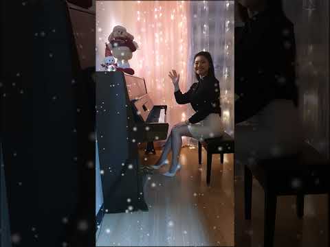 Видео: Снег над Ленинградом - Ирония Судьбы / пианино