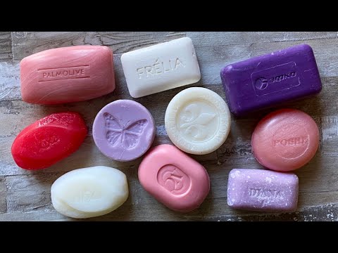 Видео: ASMR Soap cutting | Soap Carving|Резка мыла  | ASMR