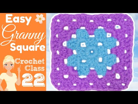 Видео: Как связать бабушкин квадрат крючком — полное пошаговое руководство!