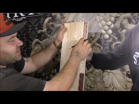 Видео: Уроки резьбы по дереву для начинающих, узоры, эскизы, фрагменты