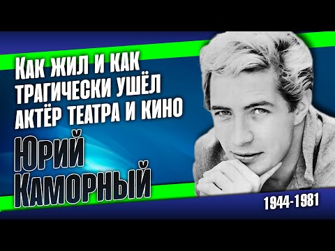 Видео: Тайна смерти актёра Юрия Каморного: за что убили 37-летнего актера.