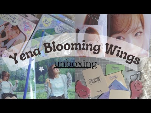 Видео: (๑^◡*๑) распаковка альбомов yena - blooming wings | sky ver. и earth ver. 🪽