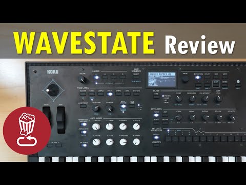 Видео: Korg WAVESTATE // Обзор и полное руководство // Объяснение волновой последовательности и векторно...