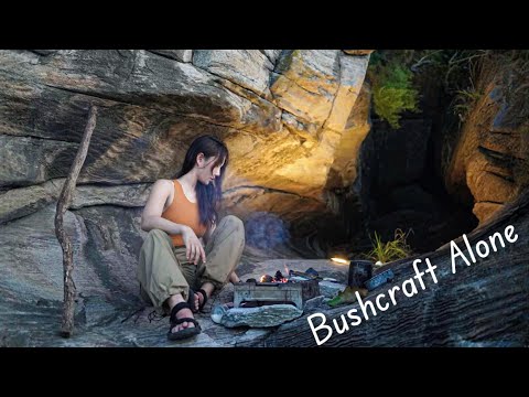 Видео: выживание в морской пещере / борьба с морскими насекомыми / одиночный кемпинг / бушкрафт