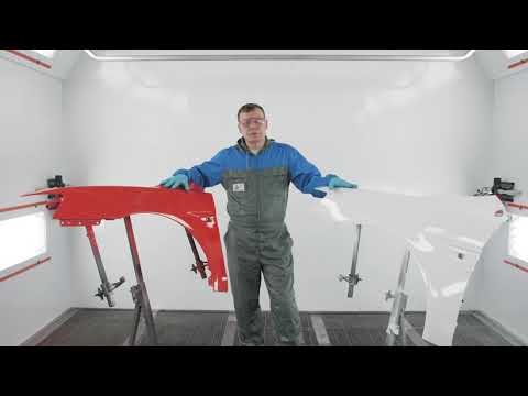 Видео: Применение эмали Dynacoat 2K Topcoat PRO