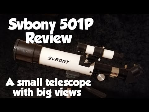 Видео: ОБЗОР SVBony SV501P. Отличный телескоп для начинающих.