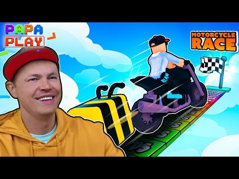 Видео: Гоняю в Motorcycle Race