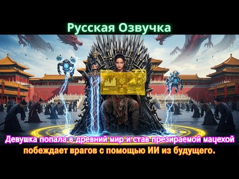 Видео: Девушка попала в древний мир и став презираемой мачехой, побеждает врагов с помощью ИИ из будущего.