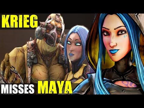 Видео: Borderlands 3 — Криг пытается сказать Майе: «Я скучал по тебе»