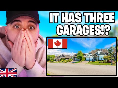 Видео: Британец реагирует на то, как выглядят районы в Онтарио, Канада!