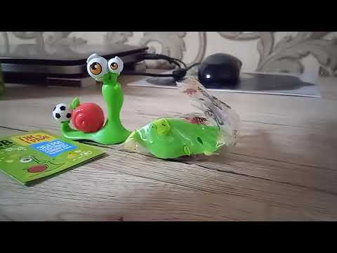 Видео: Відкриваєм іграшку равлик Боб (Snail Bob) 3 нових!😋