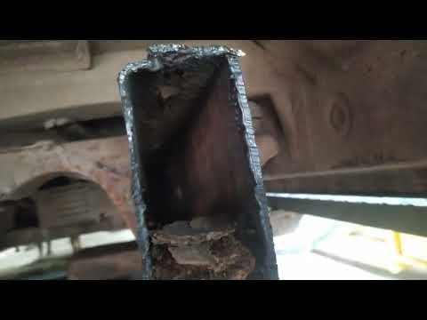 Видео: ремонт рамы Ниссан Патфаиндер. варим рамы для ниссан патфайндер)