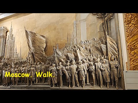 Видео: Moscow | Приятное время на выставке "Образы Москвы" на ВДНХ | Lofi Jazz фоново для релаксации