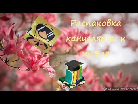 Видео: Распаковка канцелярии к школе. 🏫 У меня получился "Утка-мерч" 🦆 из канцелярии! 
