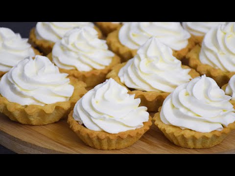 Видео: ИХ ЛЮБЯТ ВСЕ! 😍 НЕЖНЕЙШИЕ КОРЗИНОЧКИ со СЛИВОЧНЫМ КРЕМОМ