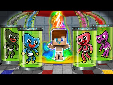 Видео: Я ПРЕВРАТИЛСЯ В РАЗНОЦВЕТНЫХ ХАГГИ ВАГГИ И КИССИ МИССИ В МАЙНКРАФТ POPPY PLAYTIME В MINECRAFT