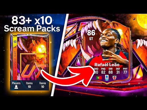 Видео: БЕЗЛИМИТНЫЕ 83+ x10 НАБОРОВ SCREM! 😨 FC 26 Ultimate Team