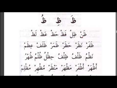 Видео: Муаллим Сани . 26-сабак ظ Зо тамгасы