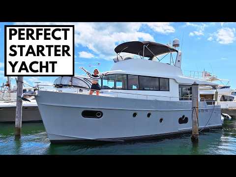 Видео: ВЫ МОЖЕТЕ ЖИТЬ НА ЭТОЙ ЯХТЕ 😳 2015 Beneteau 50 Swift Trawler Доступный тур на яхте с проживанием на