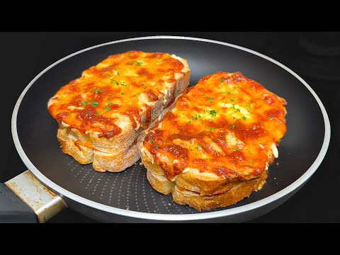 Видео: Идеальный завтрак всего за 5 минут! Любимые сэндвичи моей семьи! Вкусный!