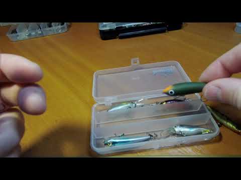 Видео: Лучшие воблеры на голавля в моих коробках 1