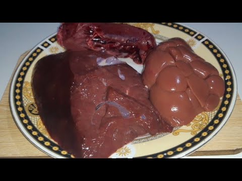 Видео: Говяжые сердце+почки+печень,Бесподобно вкусное блюдо