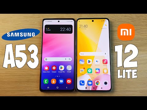 Видео: SAMSUNG GALAXY A53 VS XIAOMI 12 LITE - ЧТО ВЫБРАТЬ? ПОЛНОЕ СРАВНЕНИЕ!