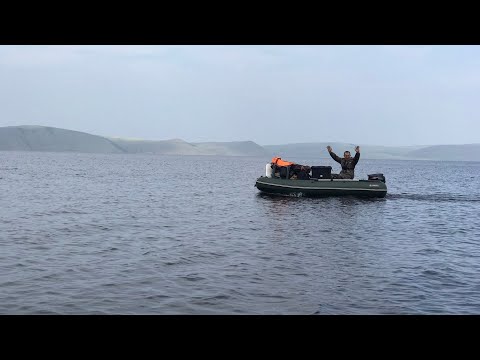 Видео: Рыбалка на Красноярском водохранилище. Первая часть.