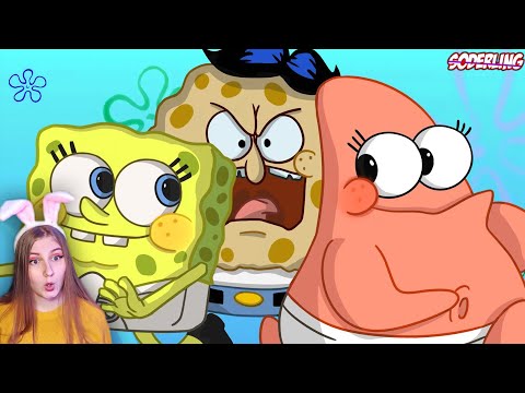 Видео: Детство Губки Боба! И Кто его Испортил? \ Soderling \ Реакция