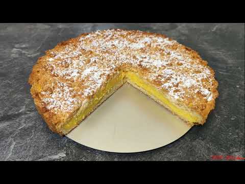 Видео: Лимонный тертый пирог/Geribener Zitronen Kuchen ID Kitchen Rezept