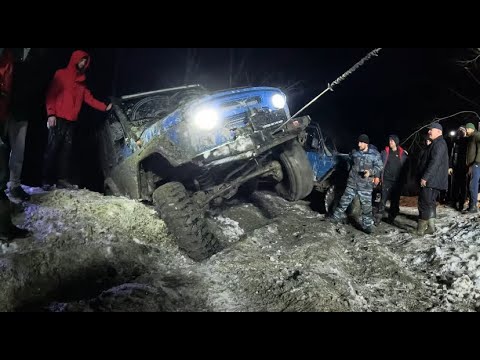 Видео: Зимний замес в лесах Осетии