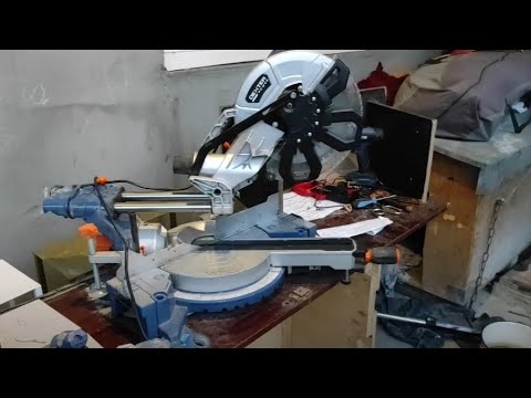 Видео: DEXTER power 2000w 255 (J1G-ZP28-255A-EU), доработка торцовки регулировка оборотов, плавный пуск.