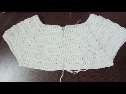 Видео: как связать кокетку крючком для любого размера (есть субтитры)