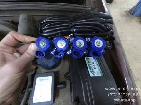 Видео: Гбо 4-го поколения на моно инжектор Audi