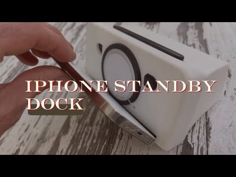 Видео: Звичайна підставка? Ні! Це — 3D-друкована АУДІО-станція з MagSafe в ретро стилі.