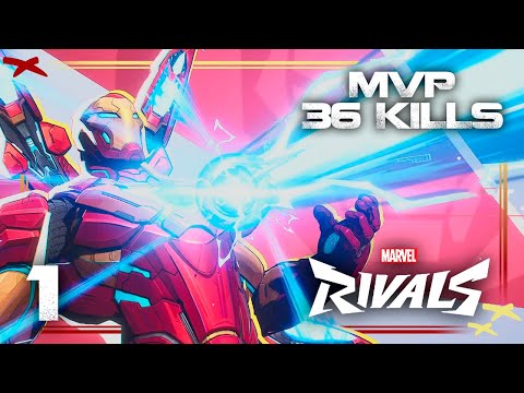 Видео: Непобедимый Железный Человек | Marvel Rivals gameplay (Альфа-тест)