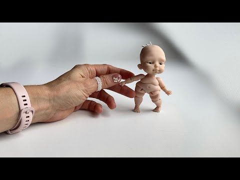 Видео: Лепка шарнирной куклы из полимерной глины