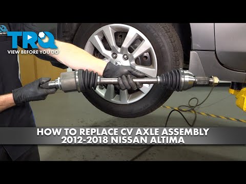 Видео: Как заменить передний мост CV в сборе на Nissan Altima 2012-2018