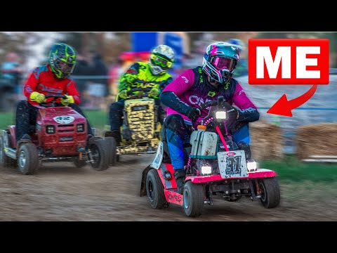 Видео: Я участвовал в 12-часовой гонке на выносливость на газонокосилках. Это был ХАОС