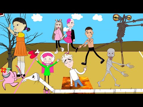 Видео: Игра в Кальмара : Фредди FNAF, Сиреноголовый, Даша Корейка, Влад А4 , Милохин , Моргенштерн и Марлоу