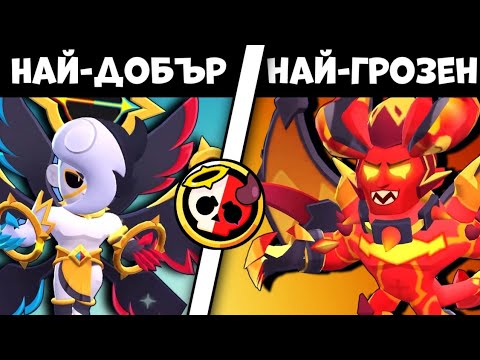 Видео: ОЦЕНЯВАМ НОВИТЕ СКИНОВЕ В БРОЛ СТАРС | + Giveaway