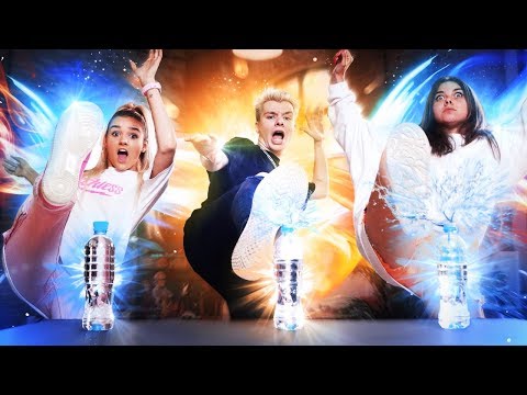 Видео: Кто первый ОТКРОЕТ БУТЫЛКУ НОГОЙ, получит 50.000р / BottleCapChallenge