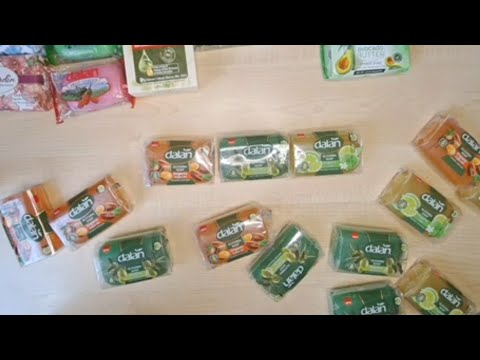 Видео: мыло Dalan //запасы//soap supplies