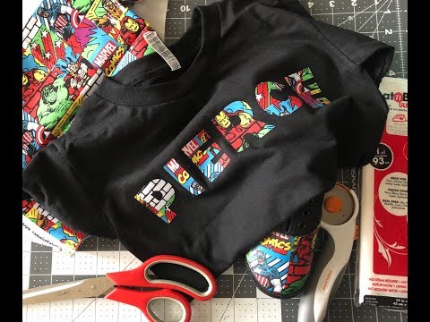 Видео: Как приклеить ткань к футболке с помощью Heat n Bond | Сделайте это с Cricut