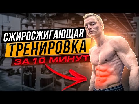 Видео: Жиросжигающая Тренировка за 10 Минут | Быстрое Похудение Дома без Оборудования