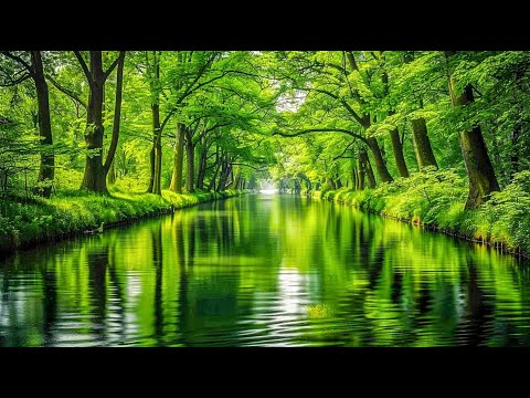 Видео: Красивая расслабляющая музыка - Остановите обдумывание, снятие стресса, музыка, музыка, успокаивающа