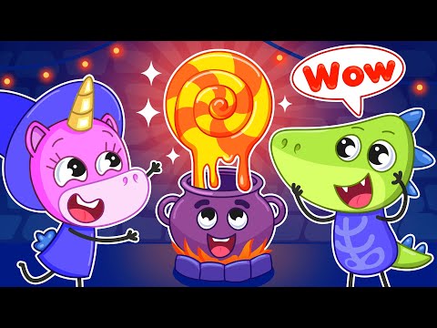 Видео: Волшебная Конфета на Хеллоуин! | Веселые Детские Мультики 🎃✨ | Крошка Мими🦄