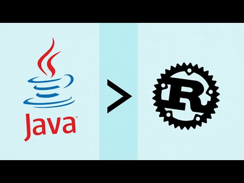 Видео: Java лучше Rust
