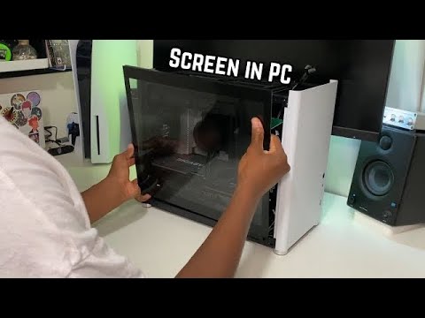 Видео: Как легко установить экран на ПК | Сенсорная панель корпуса ПК #pc #pcbuild #tech
