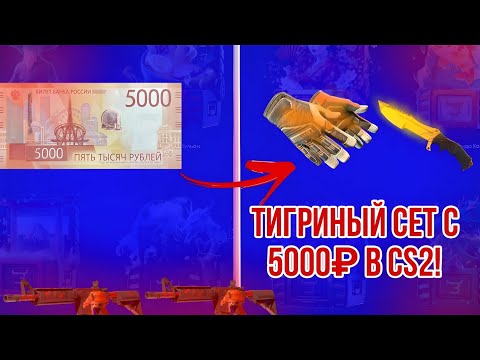 Видео: ПОДНЯЛ «ТИГРИНЫЙ» СЕТ В КС2 НА BULLDROP! С 5000₽ ДО НОЖА И ПЕРЧАТОК НА БУЛЛДРОП! ПРОМО НА БУЛЛ ДРОП!